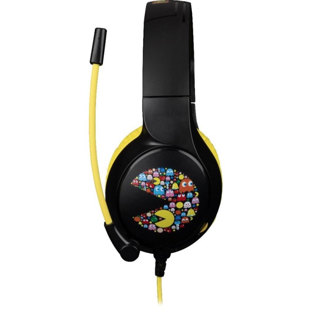 Konix - PacMan Auriculares Alámbrico Diadema Juego USB tipo A Negro, Amarillo