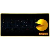 Konix - PacMan Alfombrilla de ratón para juegos Negro, Azul, Amarillo