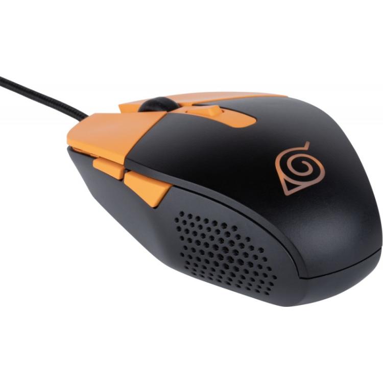 Konix - Naruto KX GAMING MOUSE ratón Juego Ambidextro USB tipo A Óptico 3600 DPI