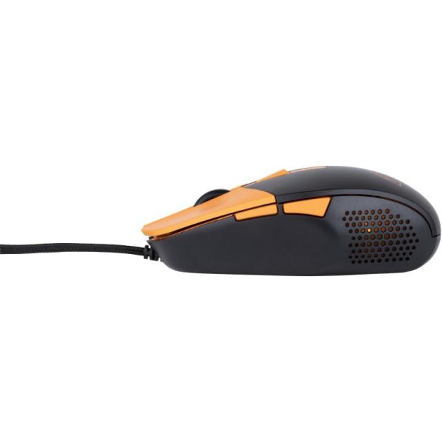Konix - Naruto KX GAMING MOUSE ratón Juego Ambidextro USB tipo A Óptico 3600 DPI