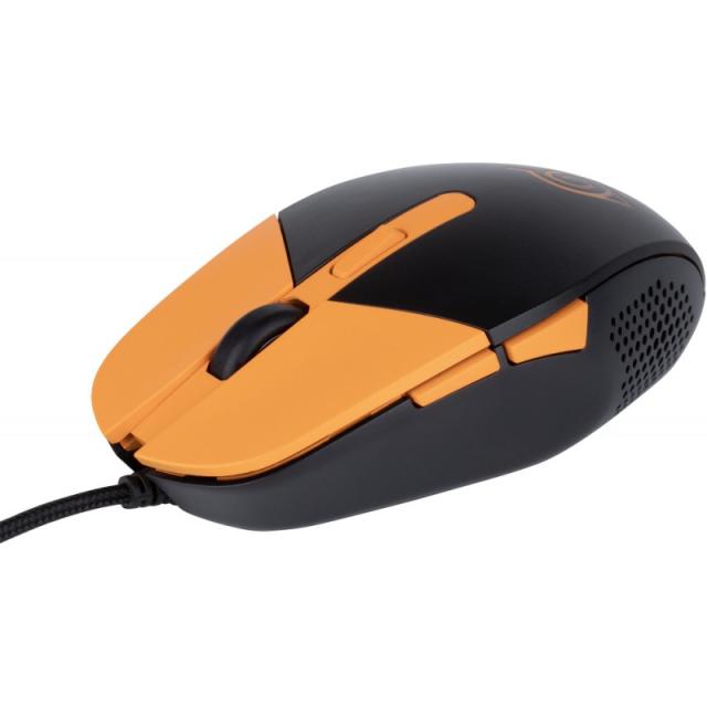 Konix - Naruto KX GAMING MOUSE ratón Juego Ambidextro USB tipo A Óptico 3600 DPI