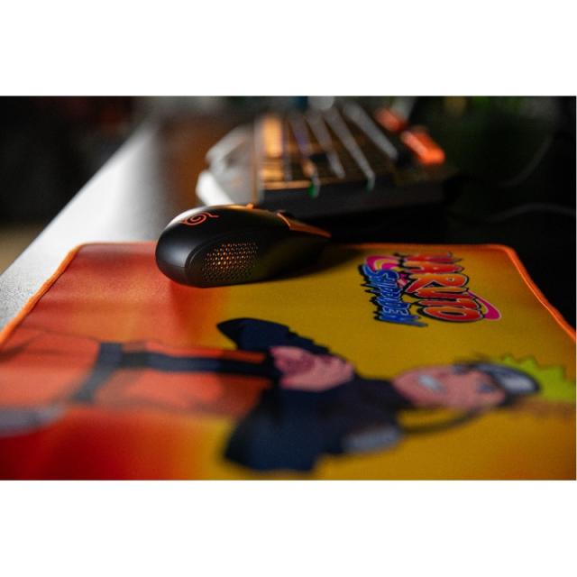 Konix - Naruto KX GAMING MOUSE ratón Juego Ambidextro USB tipo A Óptico 3600 DPI