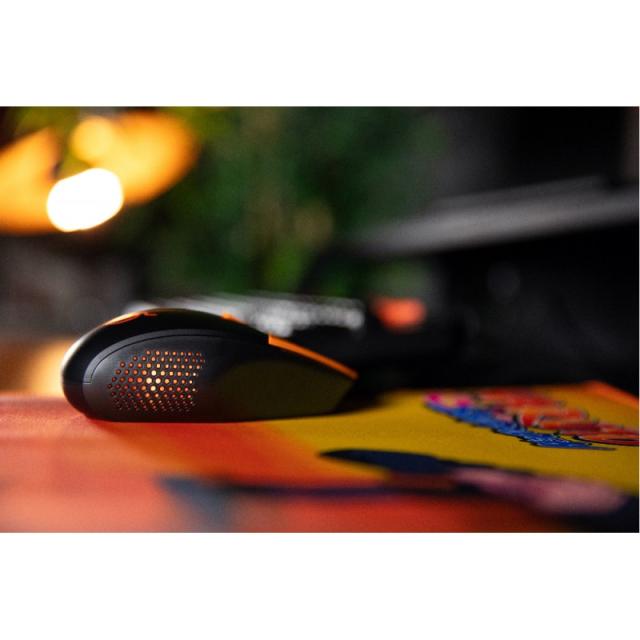 Konix - Naruto KX GAMING MOUSE ratón Juego Ambidextro USB tipo A Óptico 3600 DPI