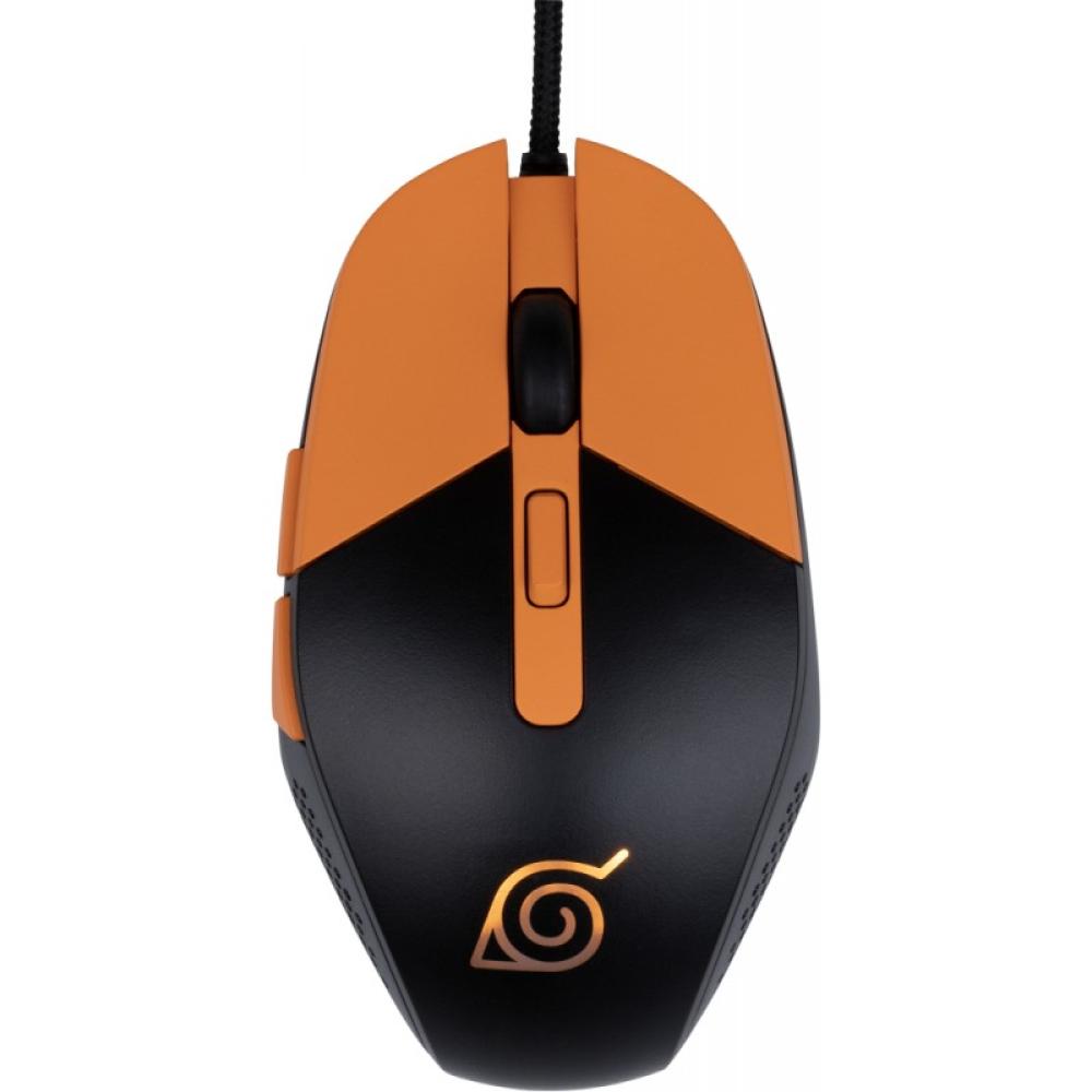 Konix - Naruto KX GAMING MOUSE ratón Juego Ambidextro USB tipo A Óptico 3600 DPI