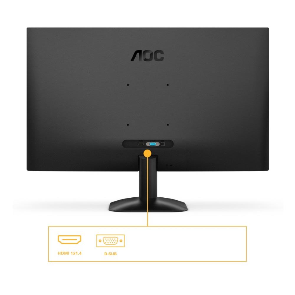 AOC - B3 24B35HM2 pantalla para PC 60,5 cm (23.8") 1920 x 1080 Pixeles Full HD LED Negro