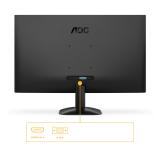 AOC - B3 24B35HM2 pantalla para PC 60,5 cm (23.8") 1920 x 1080 Pixeles Full HD LED Negro