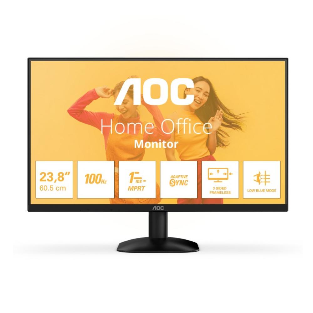 AOC - B3 24B35HM2 pantalla para PC 60,5 cm (23.8") 1920 x 1080 Pixeles Full HD LED Negro