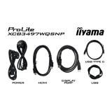 iiyama - ProLite XCB3497WQSNP-B1 pantalla para PC 86,4 cm (34") 3440 x 1440 Pixeles UltraWide Quad HD LED Negro