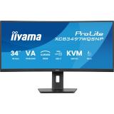 iiyama - ProLite XCB3497WQSNP-B1 pantalla para PC 86,4 cm (34") 3440 x 1440 Pixeles UltraWide Quad HD LED Negro