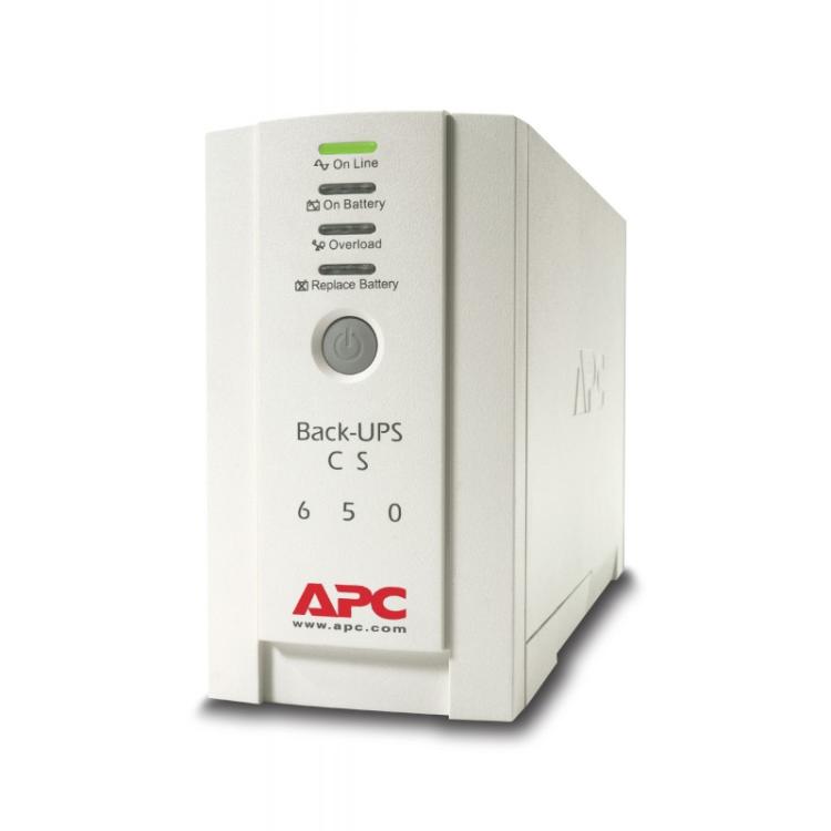 APC - Back-UPS sistema de alimentación ininterrumpida (UPS) En espera (Fuera de línea) o Standby (Offline) 0,65 kVA 400 W 4 sali