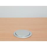 Equip - 333304 unidad de distribución de energía (PDU) 3 salidas AC Negro, Plata