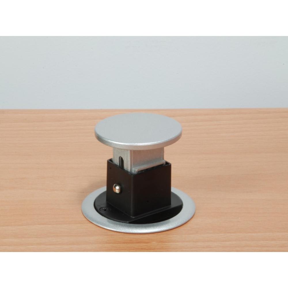 Equip - 333304 unidad de distribución de energía (PDU) 3 salidas AC Negro, Plata