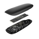 ASUS - COBBLE Black (ESD-A1A/BLK) Caja externa para unidad de estado sólido (SSD) Negro M.2