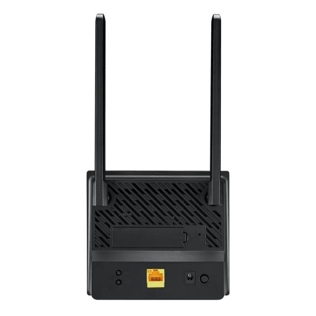 ASUS - 4G-N16 router inalámbrico Gigabit Ethernet Banda única (2,4 GHz) Negro