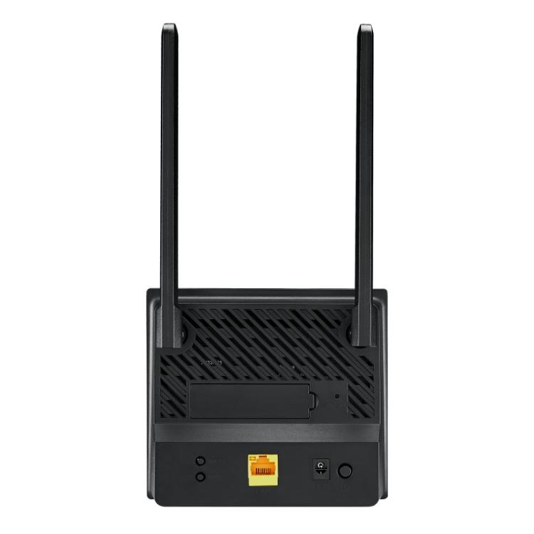 ASUS - 4G-N16 router inalámbrico Gigabit Ethernet Banda única (2,4 GHz) Negro