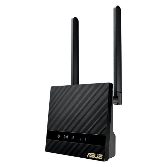 ASUS - 4G-N16 router inalámbrico Gigabit Ethernet Banda única (2,4 GHz) Negro