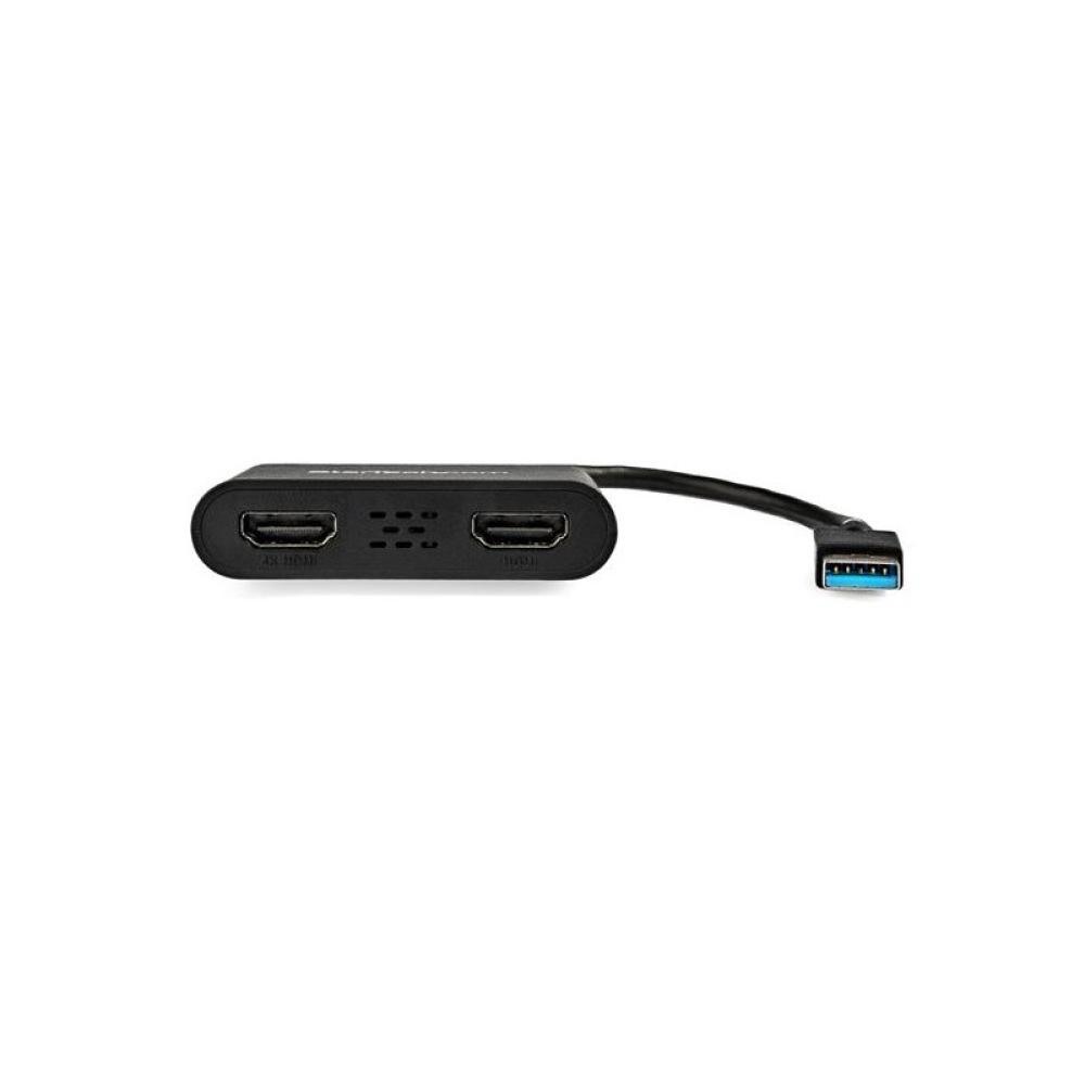 StarTech.com - Adaptador USB 3.0 a HDMI Doble - 4K 30Hz