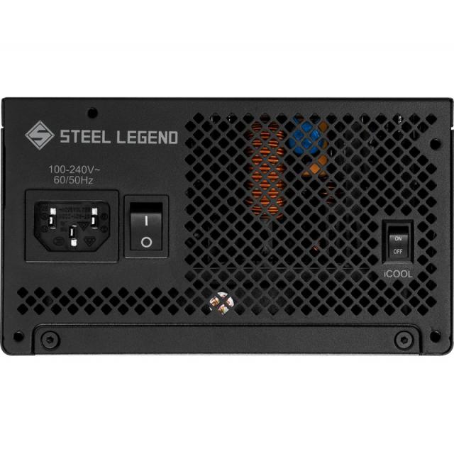 Asrock - SL-850G Steel Legend unidad de fuente de alimentación 850 W 20+4 pin ATX ATX Negro