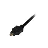 StarTech.com - Cable de 1m Adaptador Conversor Micro HDMI a DVI-D para Tablet y Teléfono Móvil - Convertidor de Vídeo para Dispo