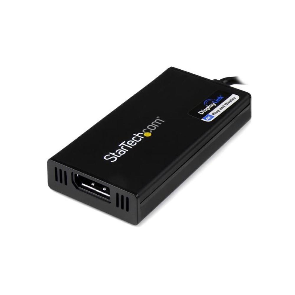 StarTech.com - Adaptador USB 3.0 a DisplayPort 4K Ultra HD - Certificado por DisplayLink - Convertidor de Vídeo con Tarjeta Gráf