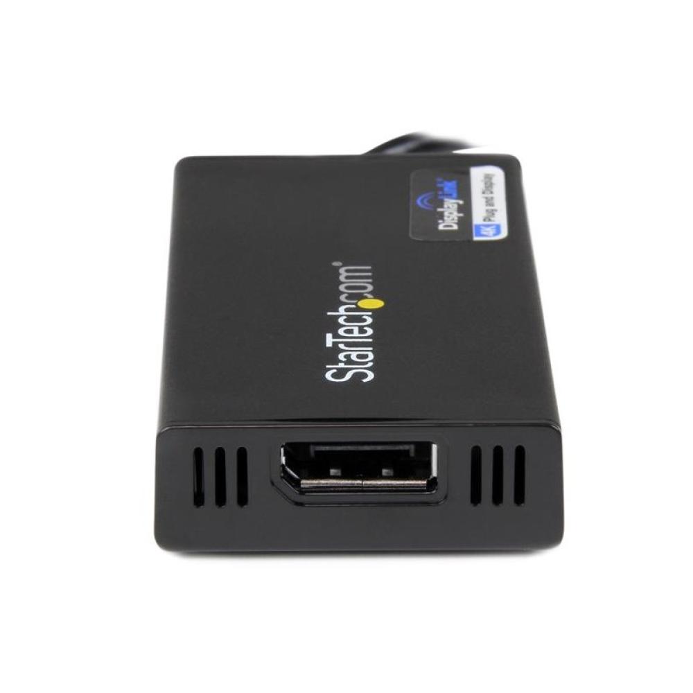 StarTech.com - Adaptador USB 3.0 a DisplayPort 4K Ultra HD - Certificado por DisplayLink - Convertidor de Vídeo con Tarjeta Gráf