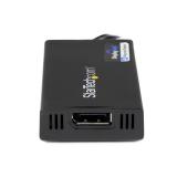 StarTech.com - Adaptador USB 3.0 a DisplayPort 4K Ultra HD - Certificado por DisplayLink - Convertidor de Vídeo con Tarjeta Gráf
