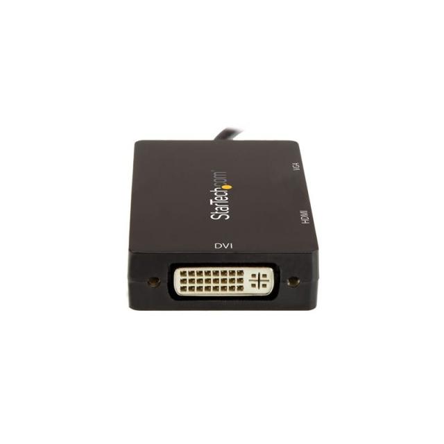 StarTech.com - Adaptador USB-C de Vídeo Multipuertos - 3en1 - 4K 30Hz - Negro