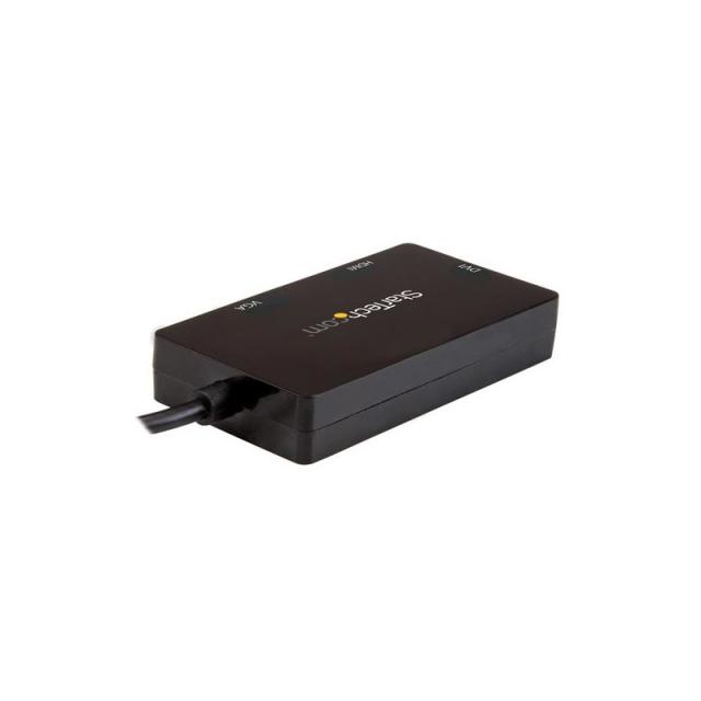 StarTech.com - Adaptador USB-C de Vídeo Multipuertos - 3en1 - 4K 30Hz - Negro