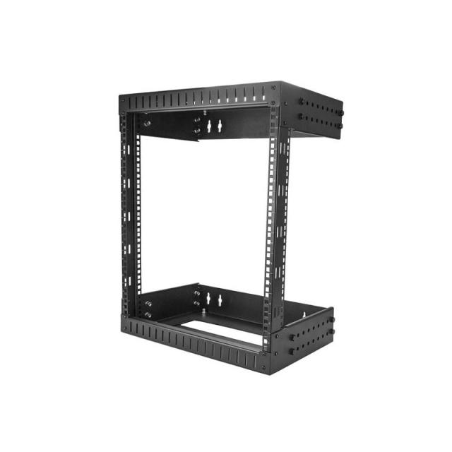 StarTech.com - Rack de Servidores Abierto de 12U de Pared - de 19 Pulgadas - de 2 Columnas - de Profundidad Ajustable - para Equ
