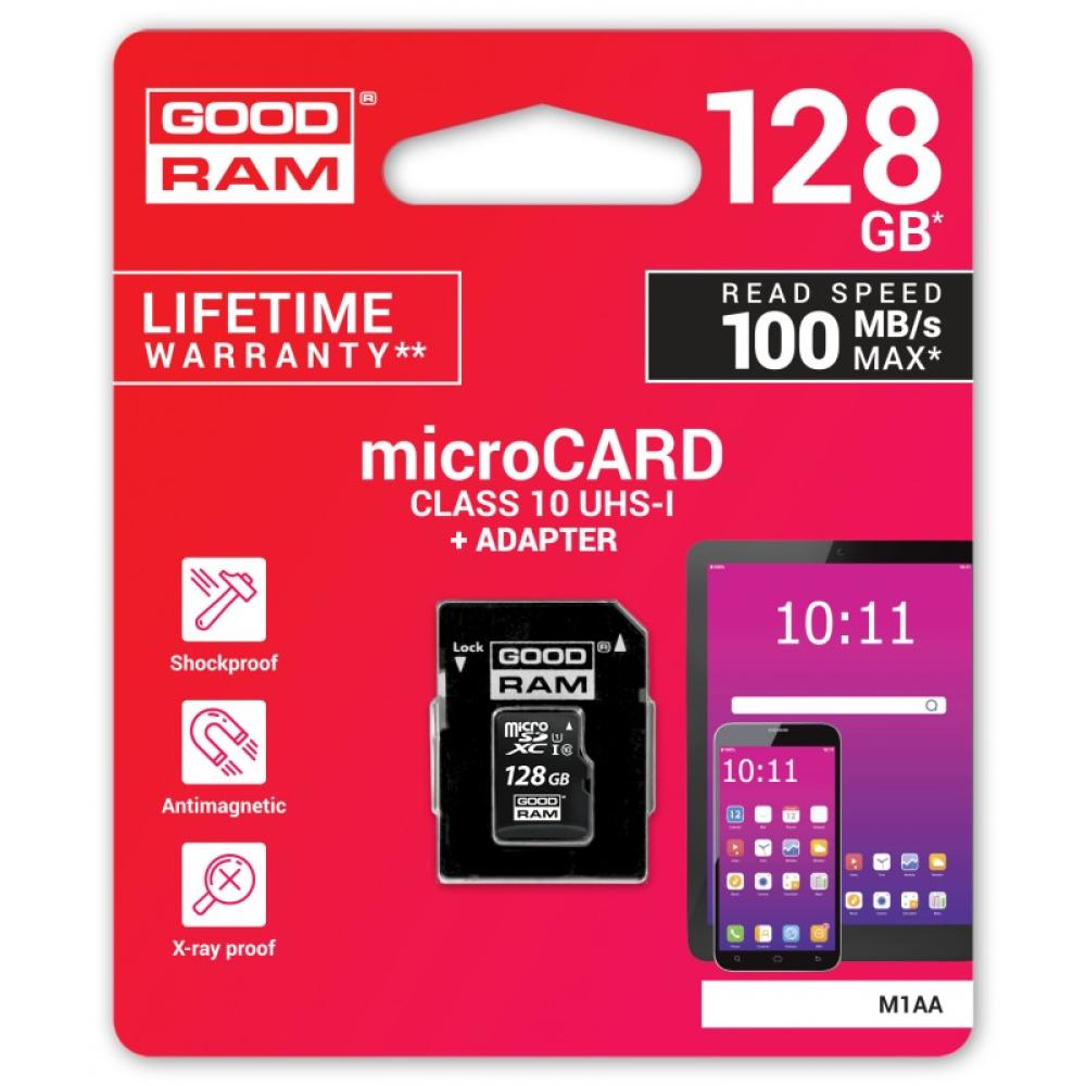 Goodram - M1AA 128 GB MicroSDXC UHS-I Clase 10