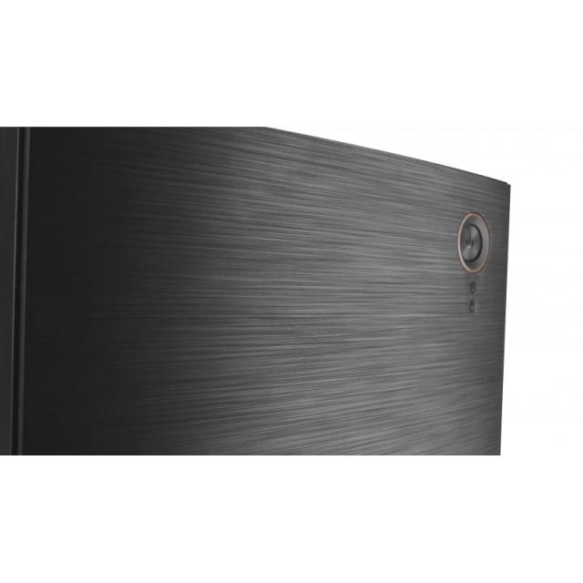 Tacens - Imperator II, Caja Semitorre ATX, 1x Ventilador 120mm + Rejillas, Negro