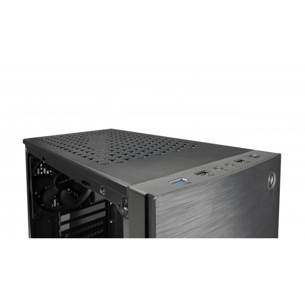 Tacens - Imperator II, Caja Semitorre ATX, 1x Ventilador 120mm + Rejillas, Negro