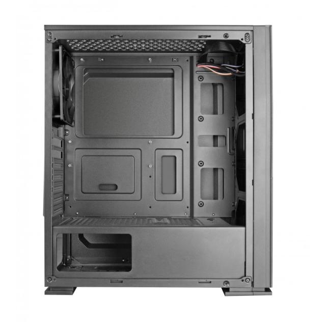 Tacens - Imperator II, Caja Semitorre ATX, 1x Ventilador 120mm + Rejillas, Negro