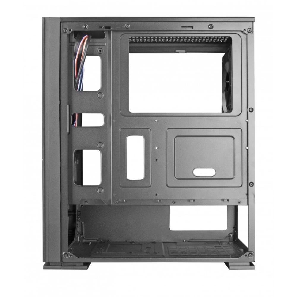 Tacens - Imperator II, Caja Semitorre ATX, 1x Ventilador 120mm + Rejillas, Negro