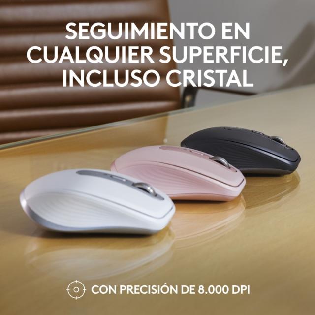 Logitech - 910-006931 ratón Oficina mano derecha RF Wireless + Bluetooth Laser 8000 DPI