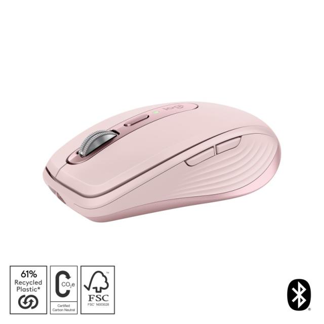 Logitech - 910-006931 ratón Oficina mano derecha RF Wireless + Bluetooth Laser 8000 DPI