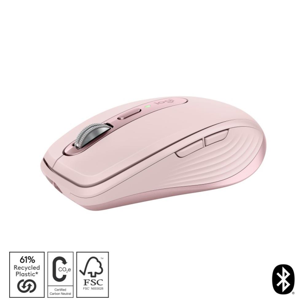 Logitech - 910-006931 ratón Oficina mano derecha RF Wireless + Bluetooth Laser 8000 DPI