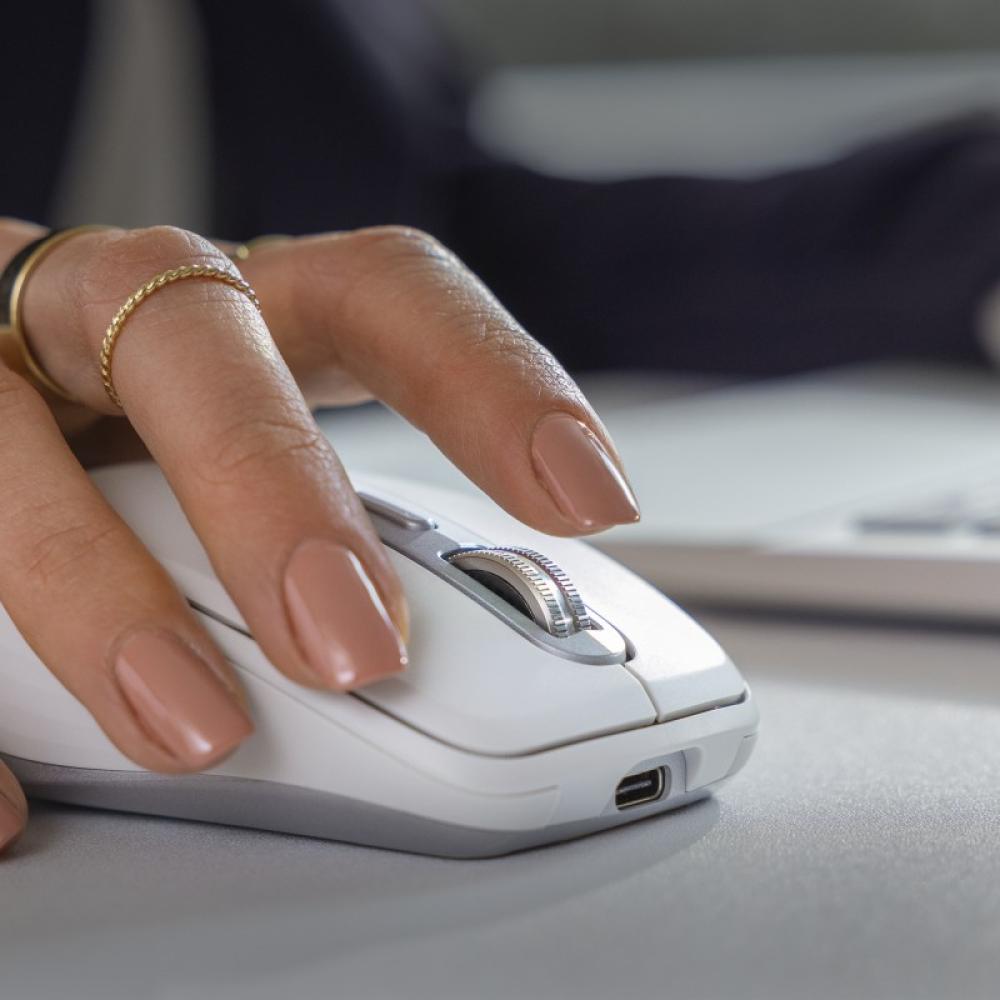 Logitech - 910-006931 ratón Oficina mano derecha RF Wireless + Bluetooth Laser 8000 DPI