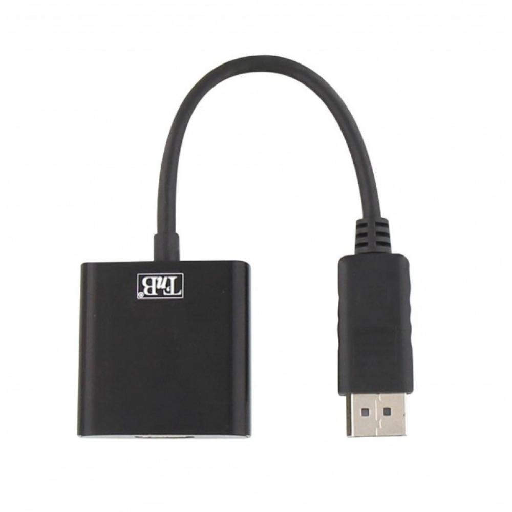 T''nB - DPHDMI cambiador de género para cable DisplayPort HDMI1.3b Negro