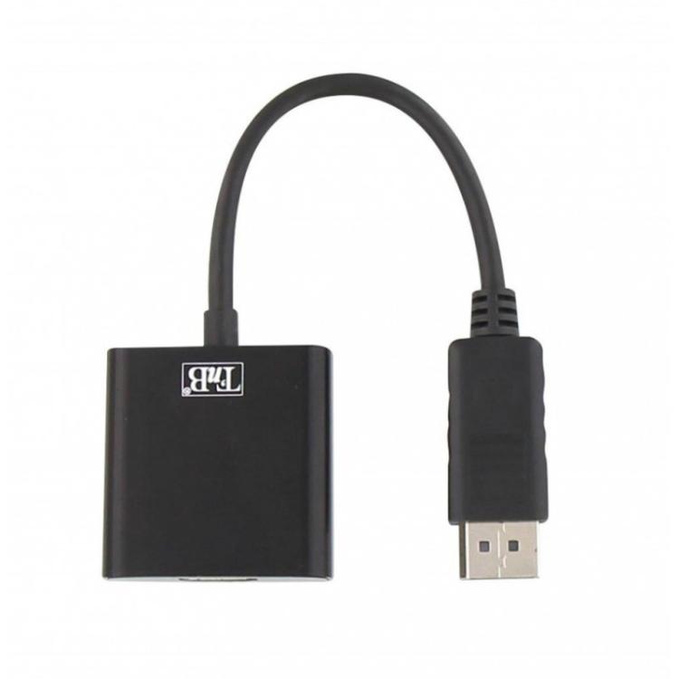 T''nB - DPHDMI cambiador de género para cable DisplayPort HDMI1.3b Negro