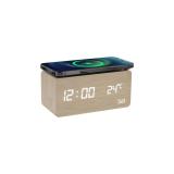 T''nB - CLOCKCH5W despertador Reloj despertador digital Madera
