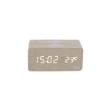 T''nB - CLOCKCH5W despertador Reloj despertador digital Madera