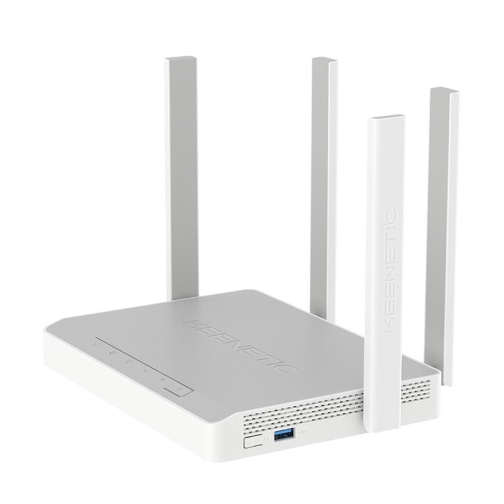 Keenetic - Hero 4G+ Módem router 4G+ Wi-Fi 6 en malla AX1800 con Smart Switch Gigabit de 4 puertos y puerto USB 3.0