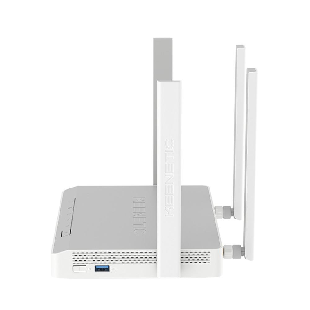 Keenetic - Hero 4G+ Módem router 4G+ Wi-Fi 6 en malla AX1800 con Smart Switch Gigabit de 4 puertos y puerto USB 3.0