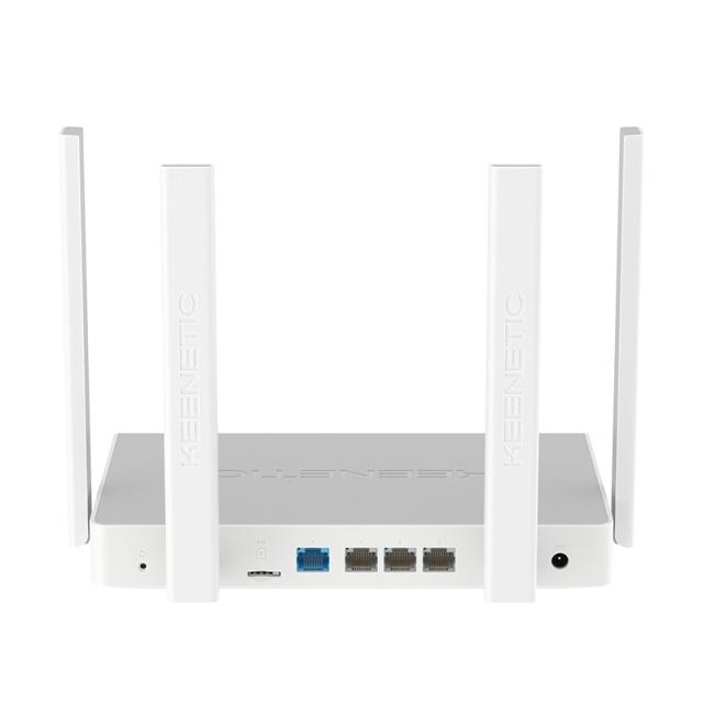 Keenetic - Hero 4G+ Módem router 4G+ Wi-Fi 6 en malla AX1800 con Smart Switch Gigabit de 4 puertos y puerto USB 3.0