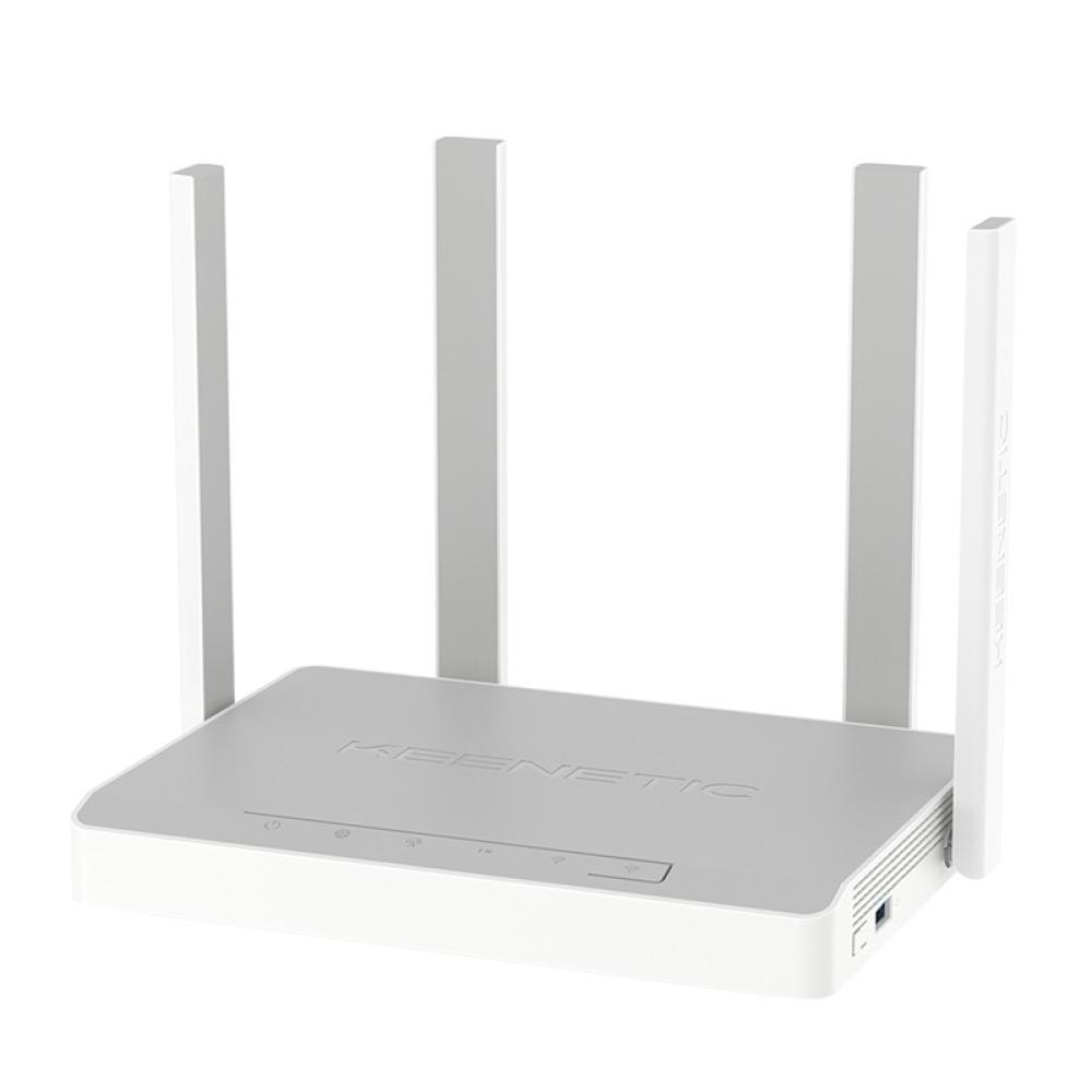 Keenetic - Hero 4G+ Módem router 4G+ Wi-Fi 6 en malla AX1800 con Smart Switch Gigabit de 4 puertos y puerto USB 3.0