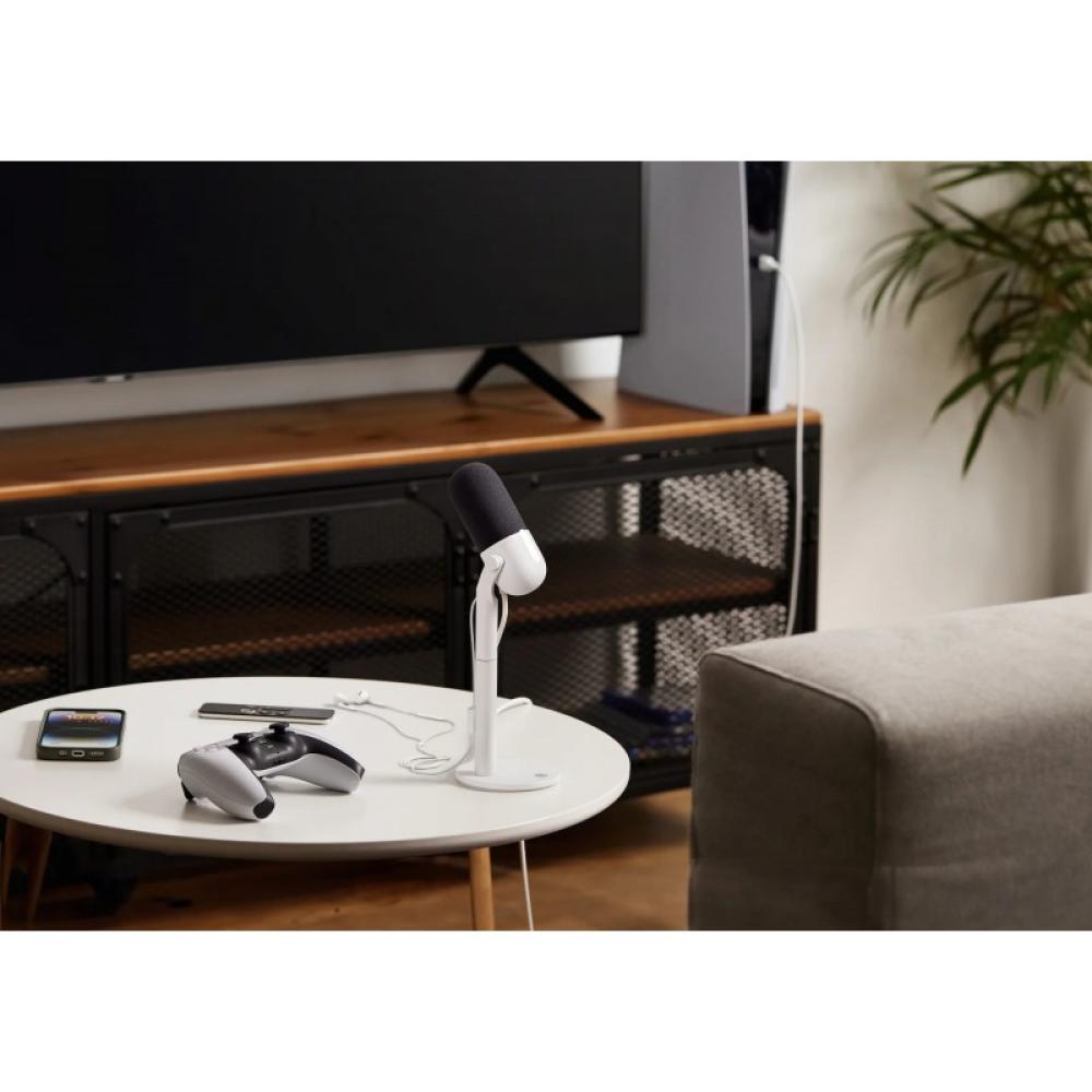 Elgato - Wave Neo Blanco Micrófono de superficie para mesa