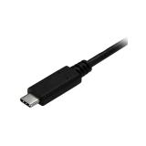 StarTech.com - Cable de Carga y Sincronización USB-A a USB-C de 1m - Cable USB de 5Gbps - Cable de Datos USB-A a USB Tipo C - M/