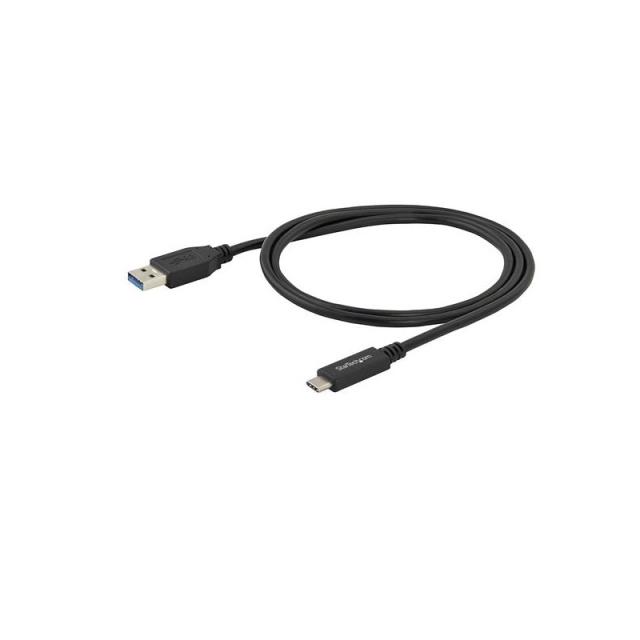 StarTech.com - Cable de Carga y Sincronización USB-A a USB-C de 1m - Cable USB de 5Gbps - Cable de Datos USB-A a USB Tipo C - M/