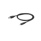 StarTech.com - Cable de Carga y Sincronización USB-A a USB-C de 1m - Cable USB de 5Gbps - Cable de Datos USB-A a USB Tipo C - M/
